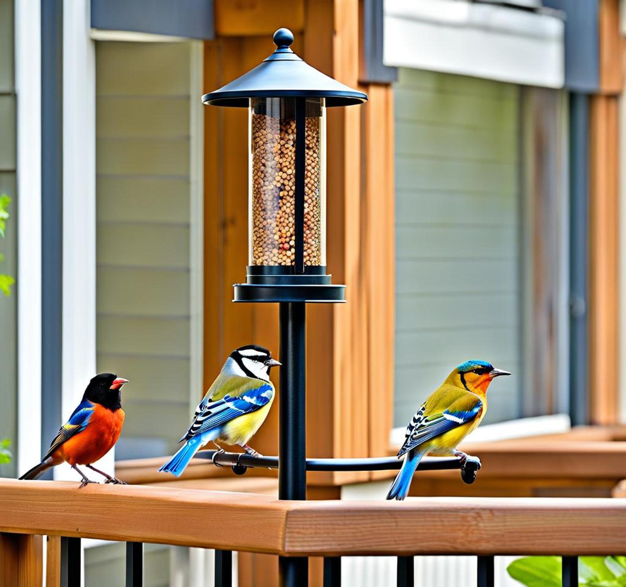 Finally, An Easy Solution to Hang Bird Feeders on Balcony Railings