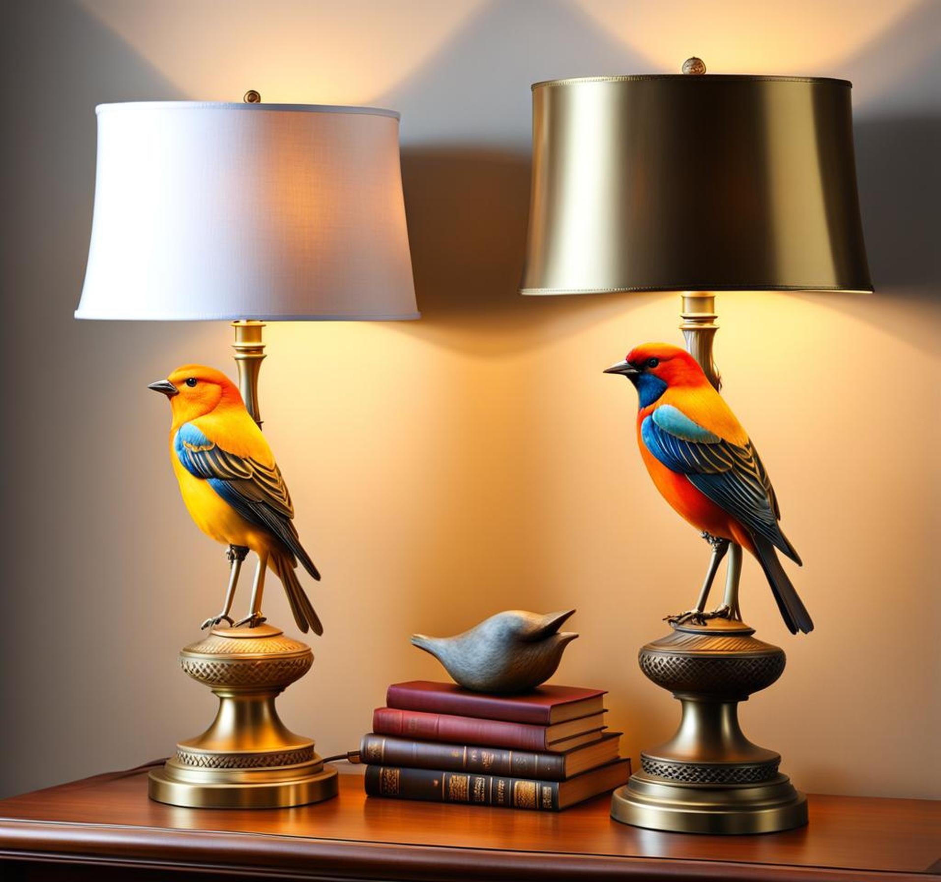Wing New Life into Tired Decor with Vintage Bird Table Lamps Corley