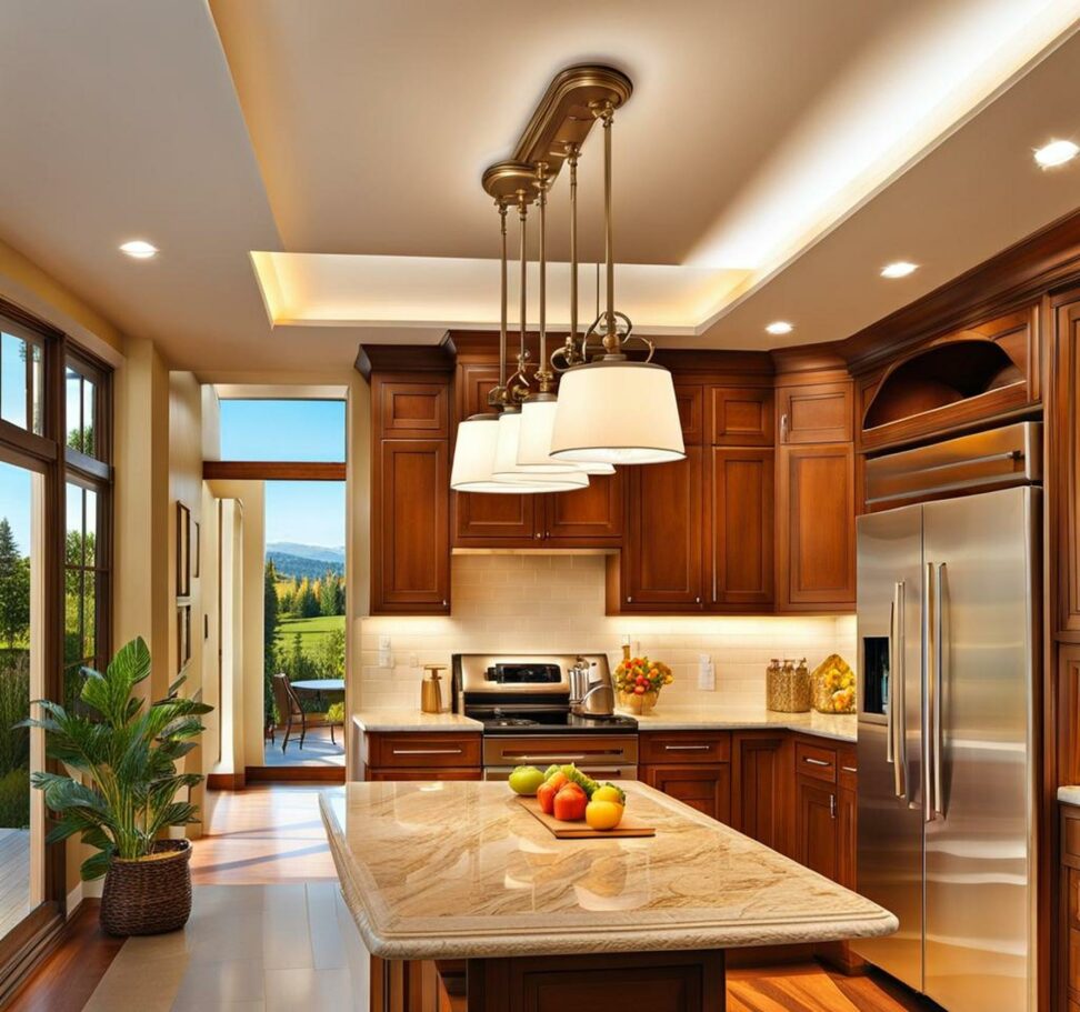 brightest kitchen ceiling light