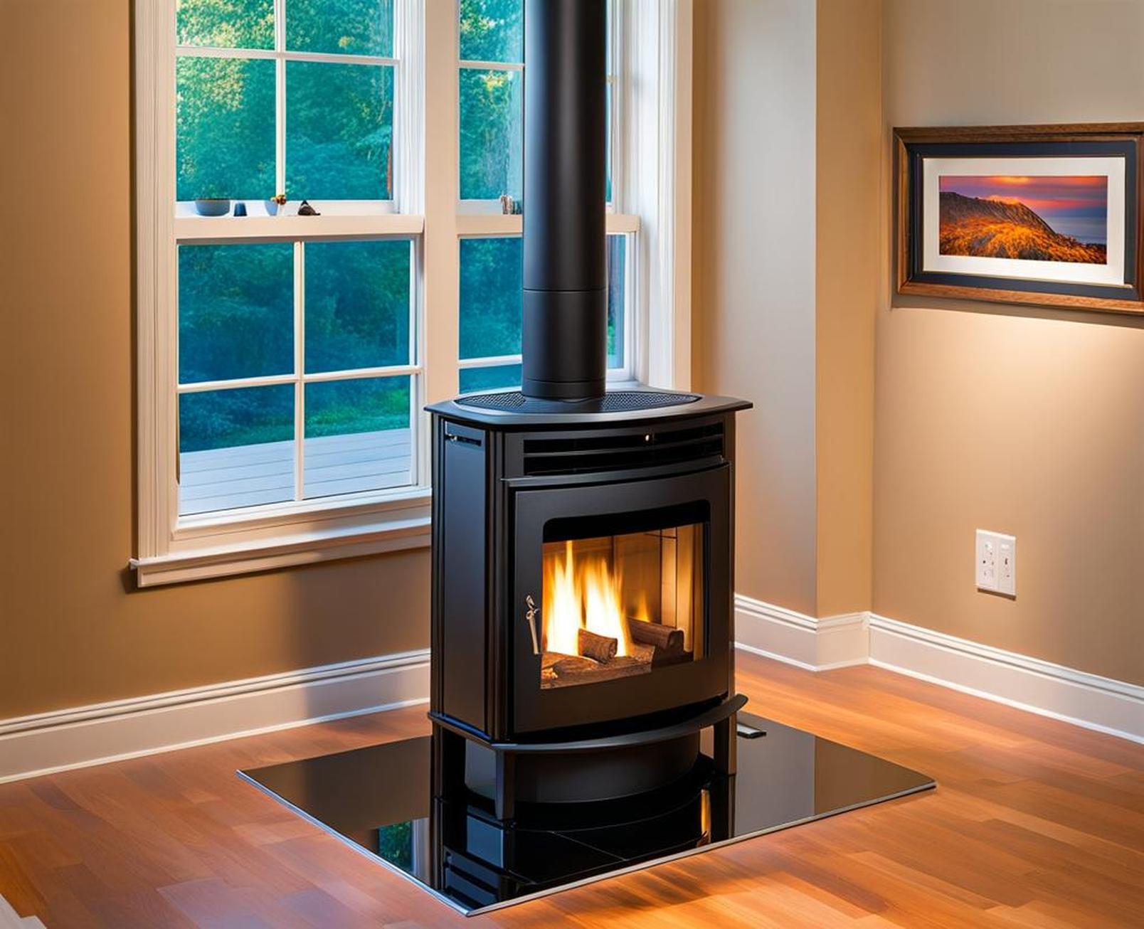 Corner Pellet Stove Installation Tips and Ideas Corley Designs