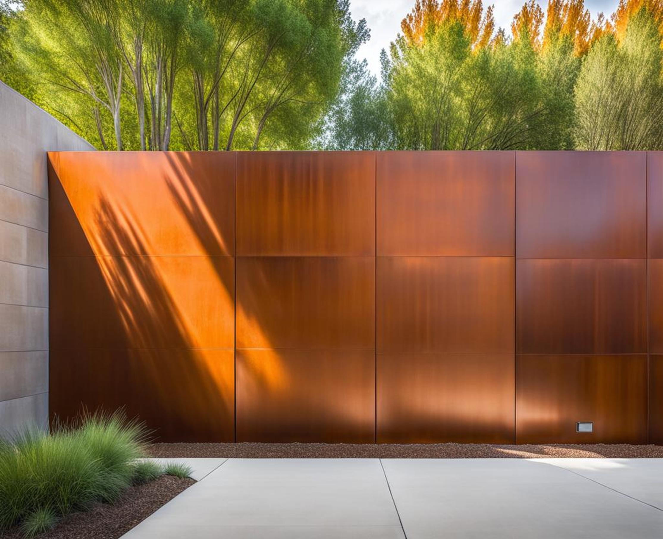 Go Beyond the Backyard Basics with Corten Steel Retaining Wall Panels
