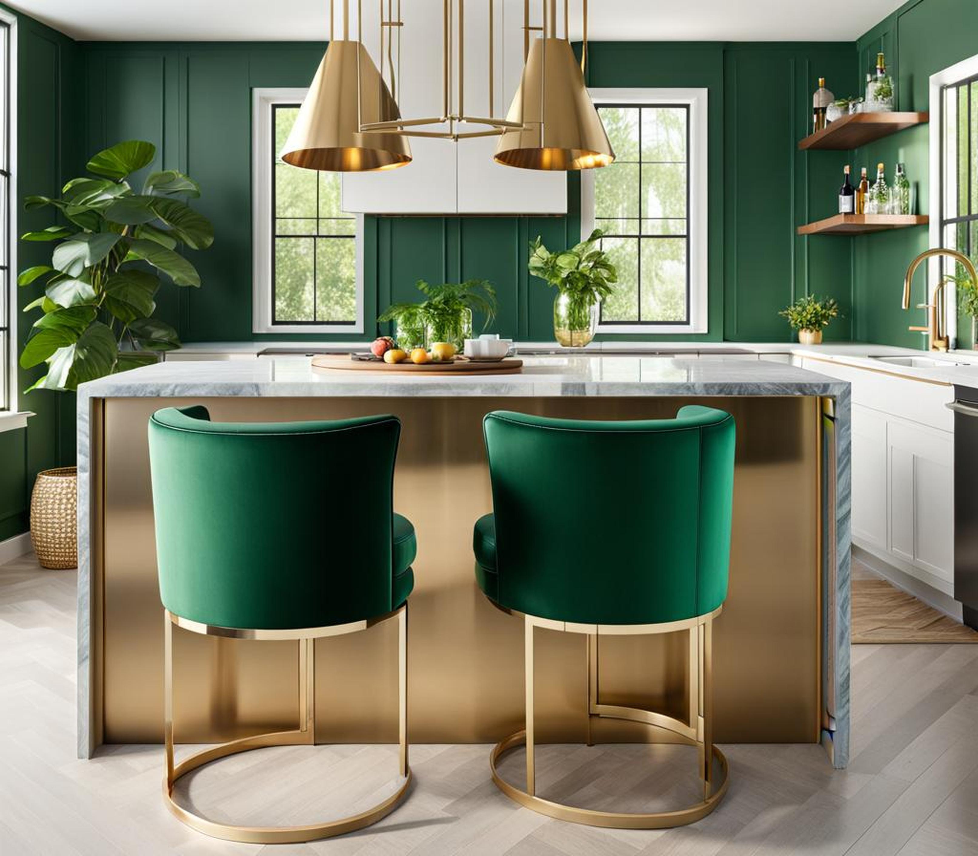 How Emerald Green Bar Stools Elevate Any Space Corley Designs