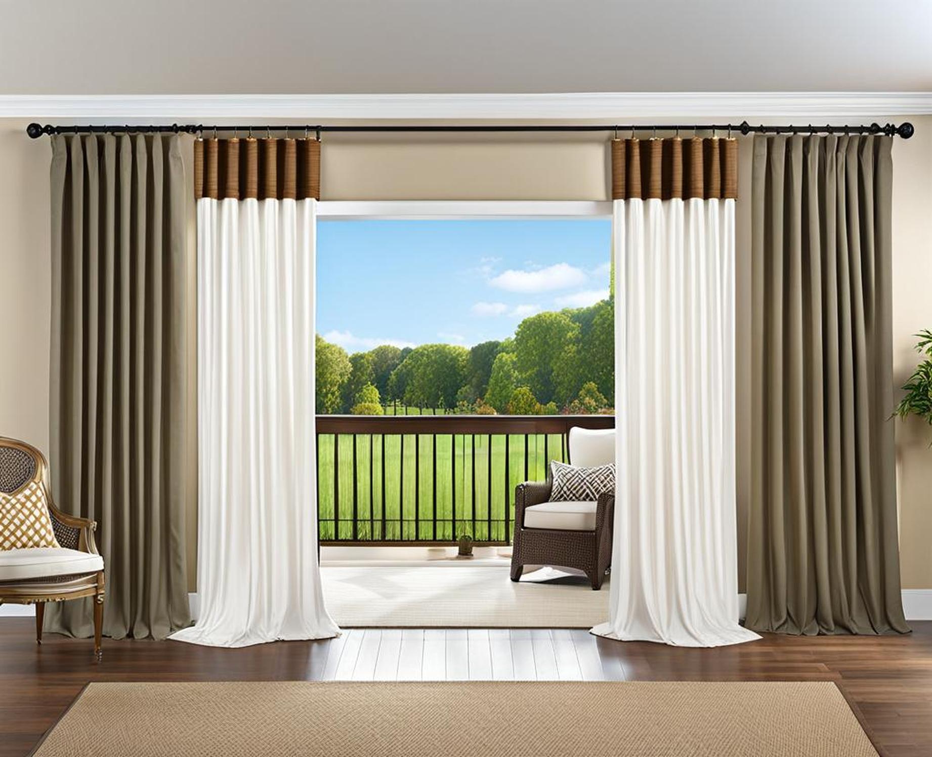 Go Bold with Extra Wide 200Inch Curtain Rods Corley Designs