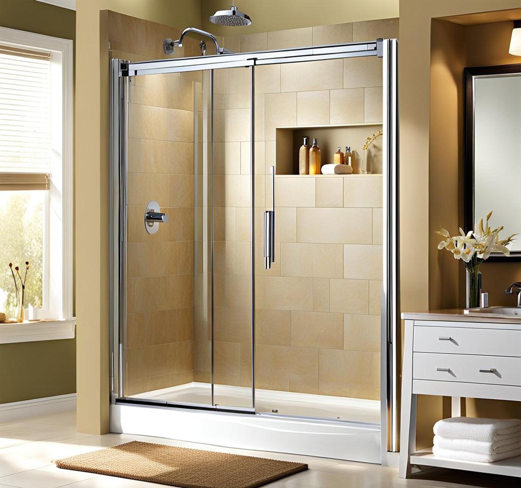 Give Your Bathroom a Makeover with Sleek Folding Shower Doors Corley