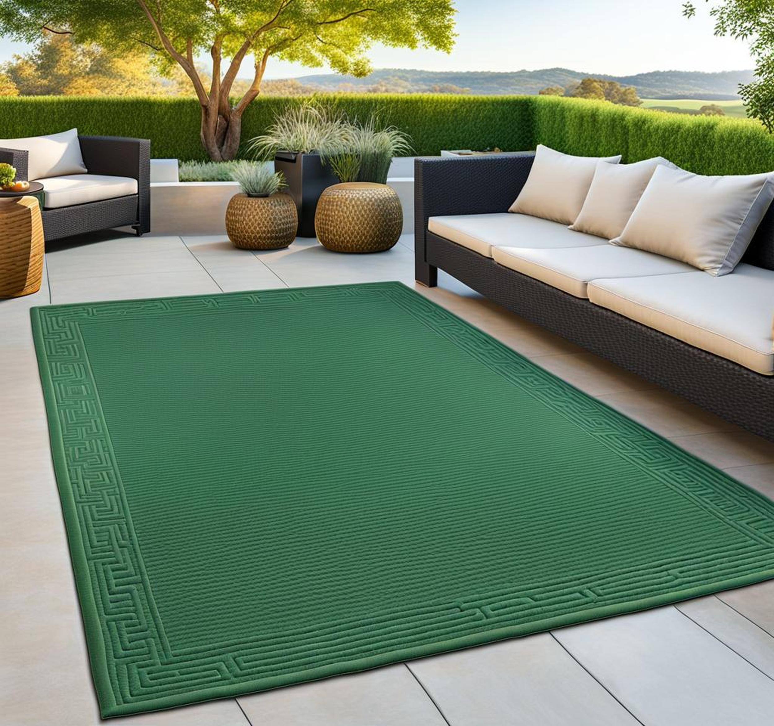 The Best 8x10 Green Outdoor Rugs for Backyards and Patios Corley Designs
