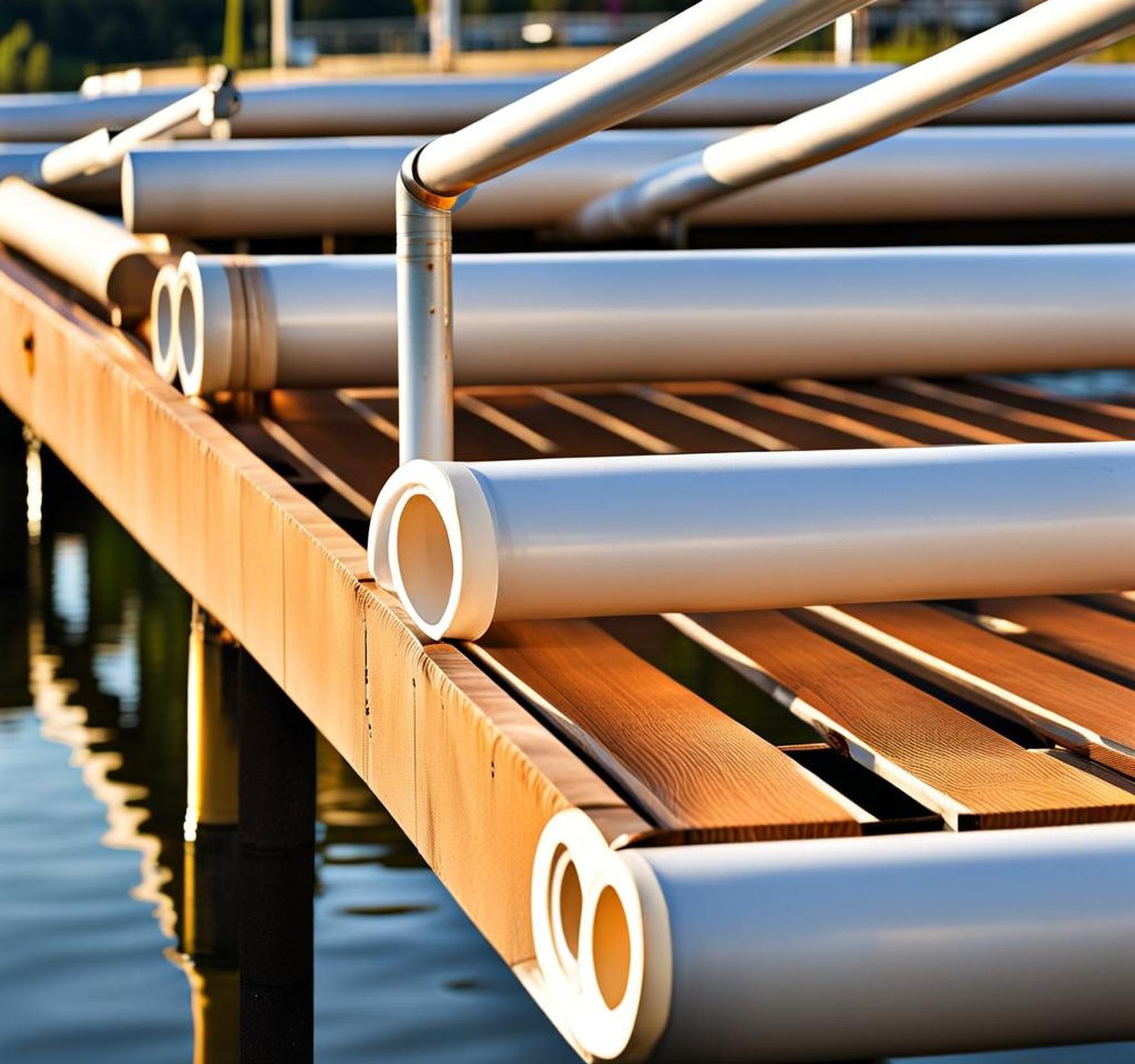 Build a Floating Dock on a Budget Using PVC Pipe Corley Designs