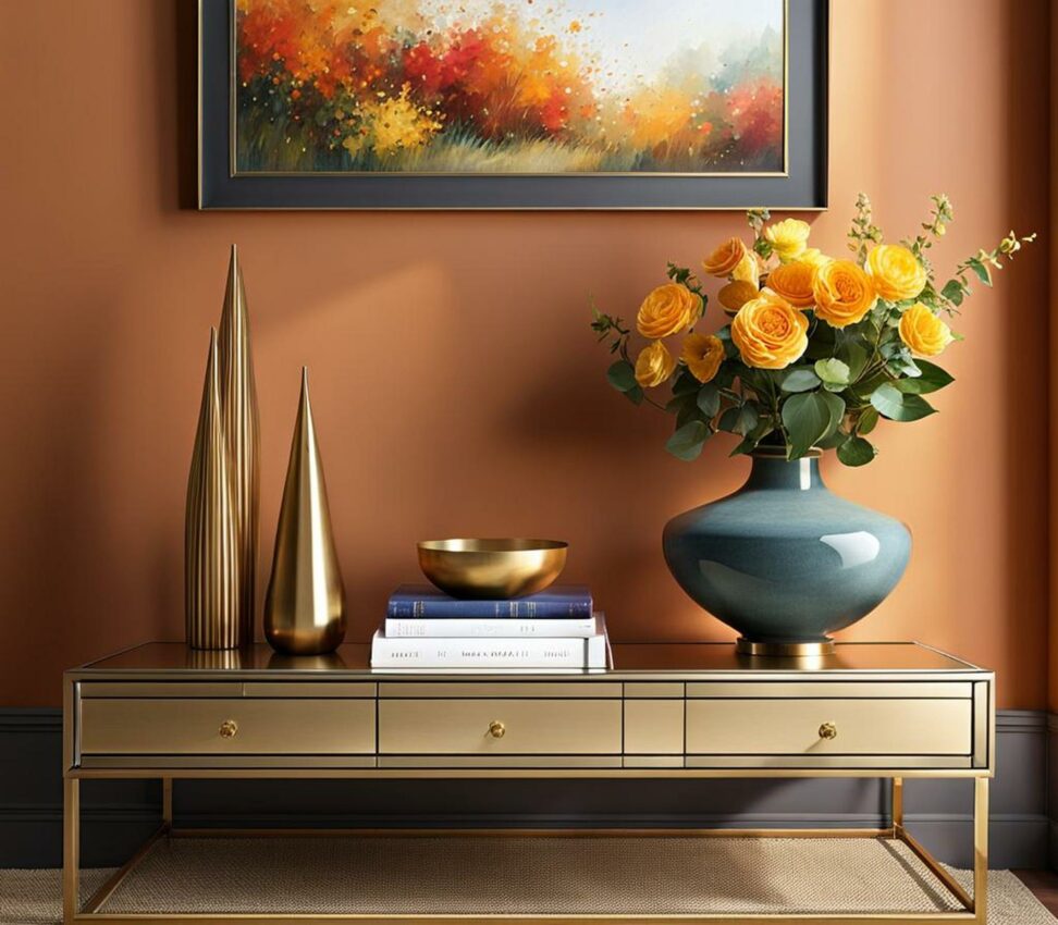how to decorate a entry table