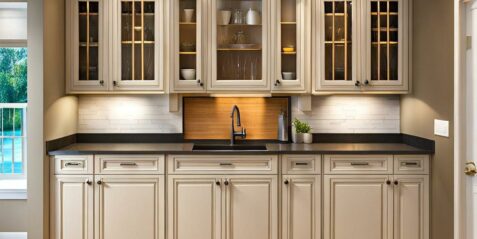 How to instal kitchen cabinets