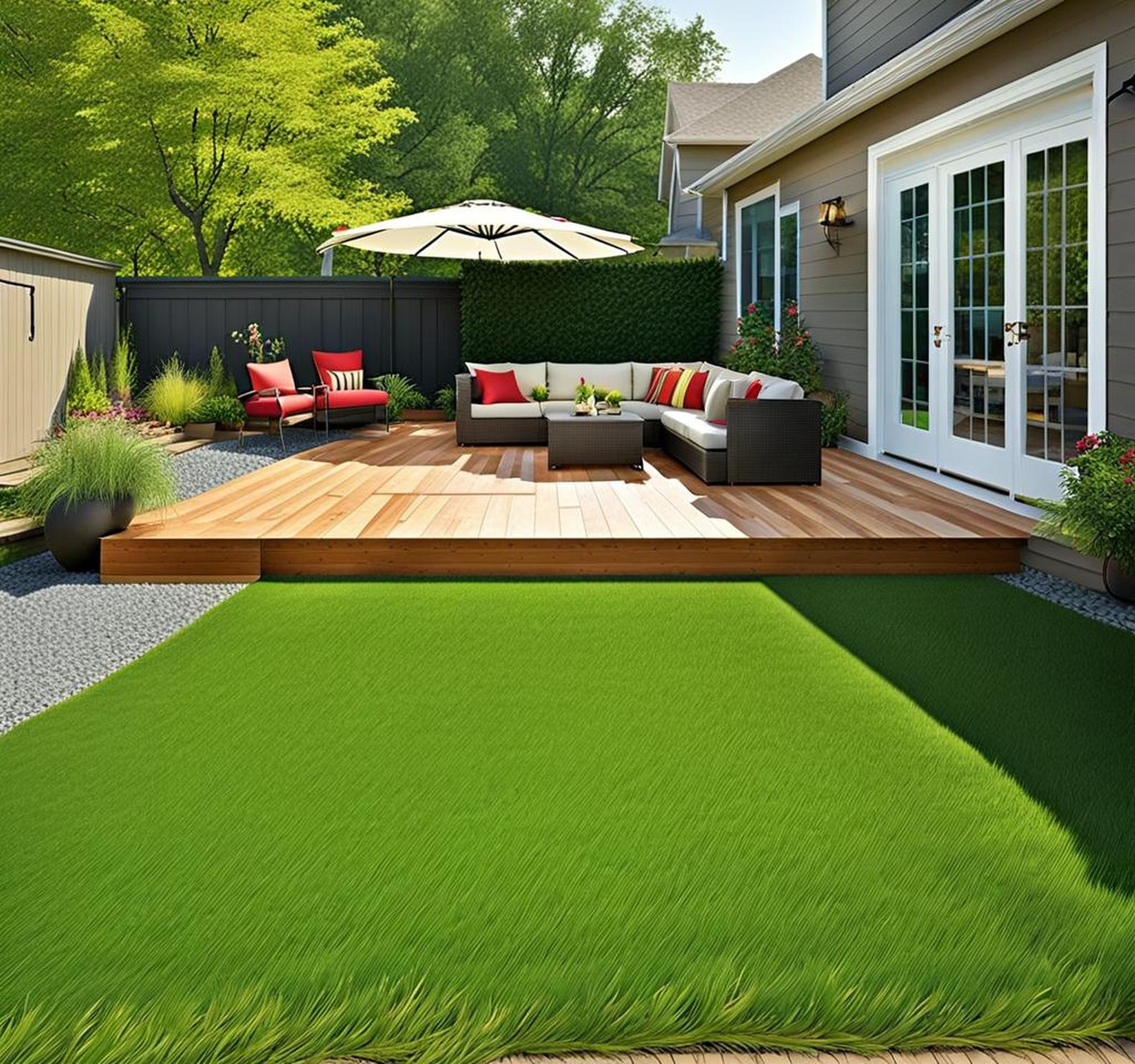 Build the Patio of Your Dreams Over Grass on the Cheap Corley Designs