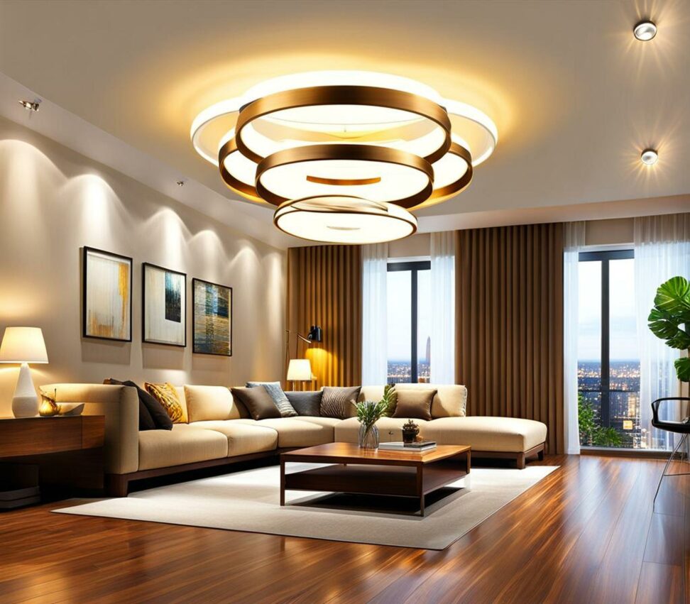 low ceiling lights for living room