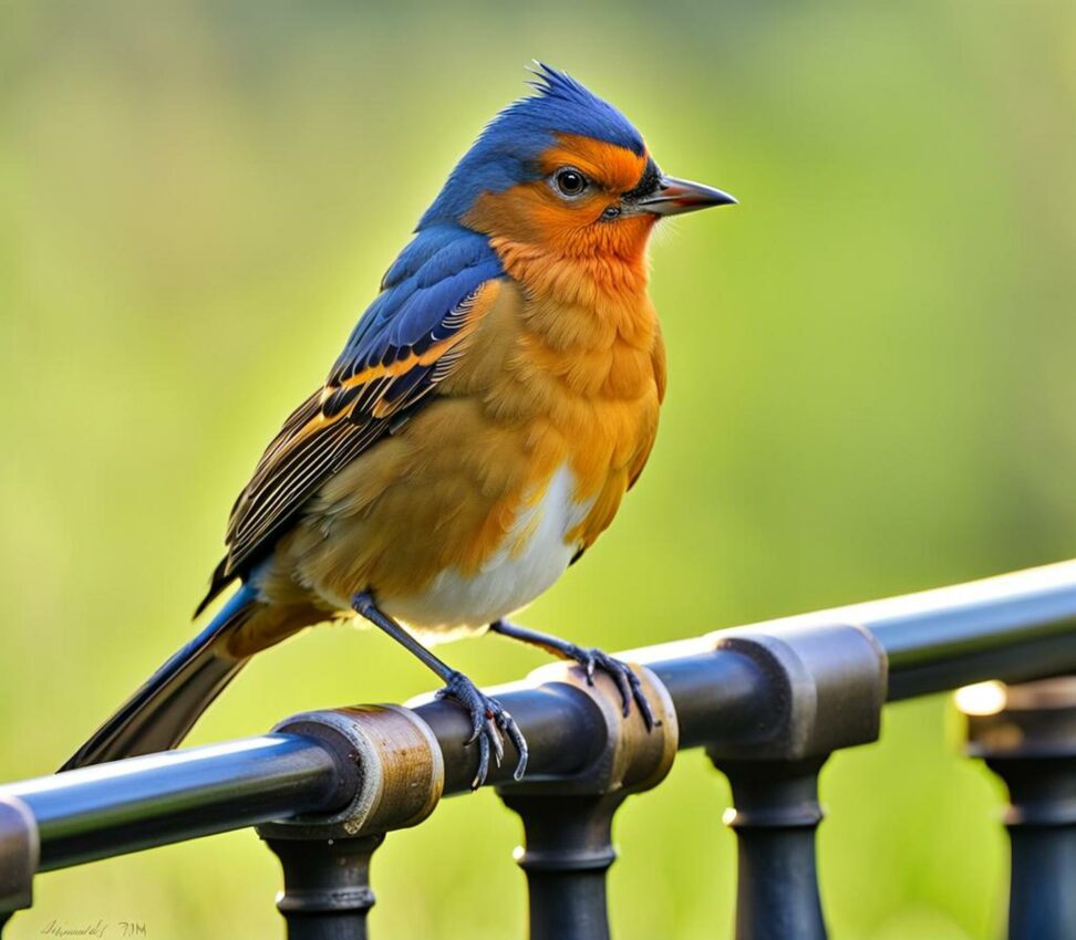 rail mounted bird bath