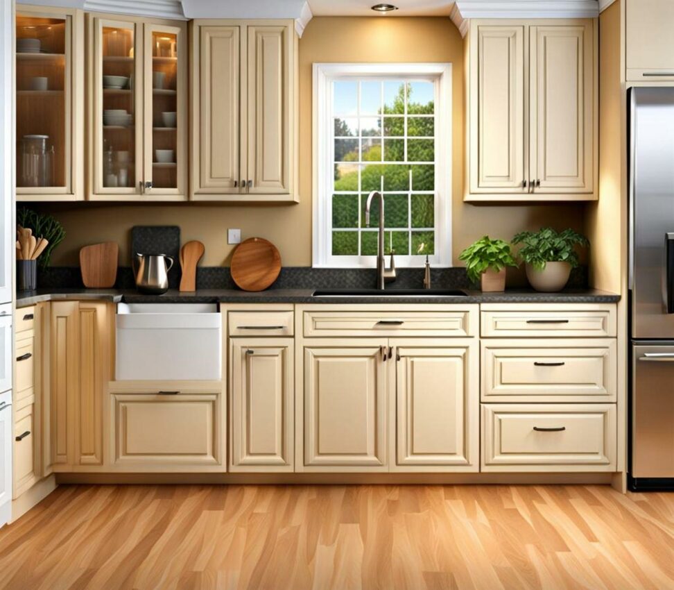 refurbishing old kitchen cabinets