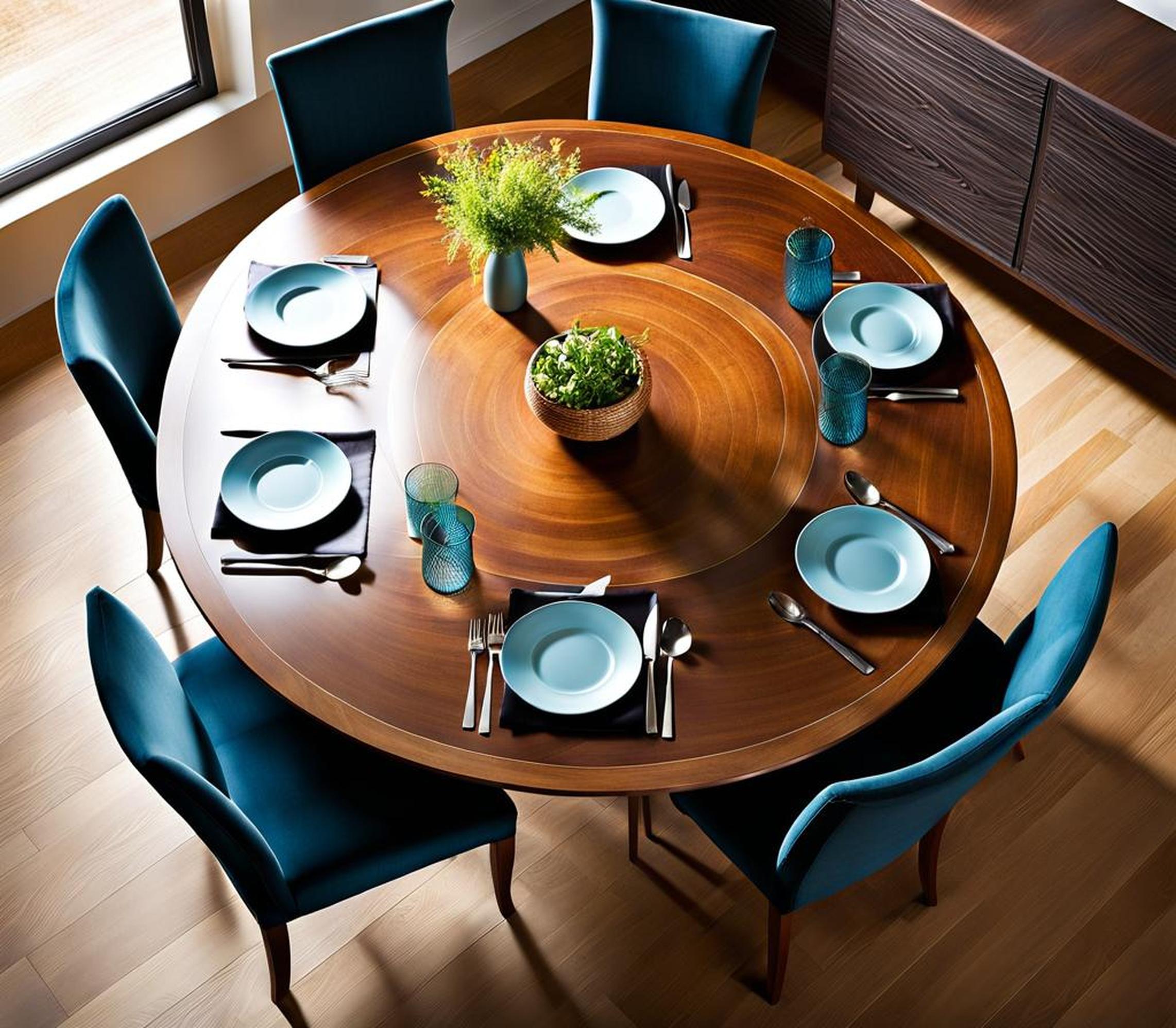 Make the Most of Your Small Kitchen With a Versatile Round Table