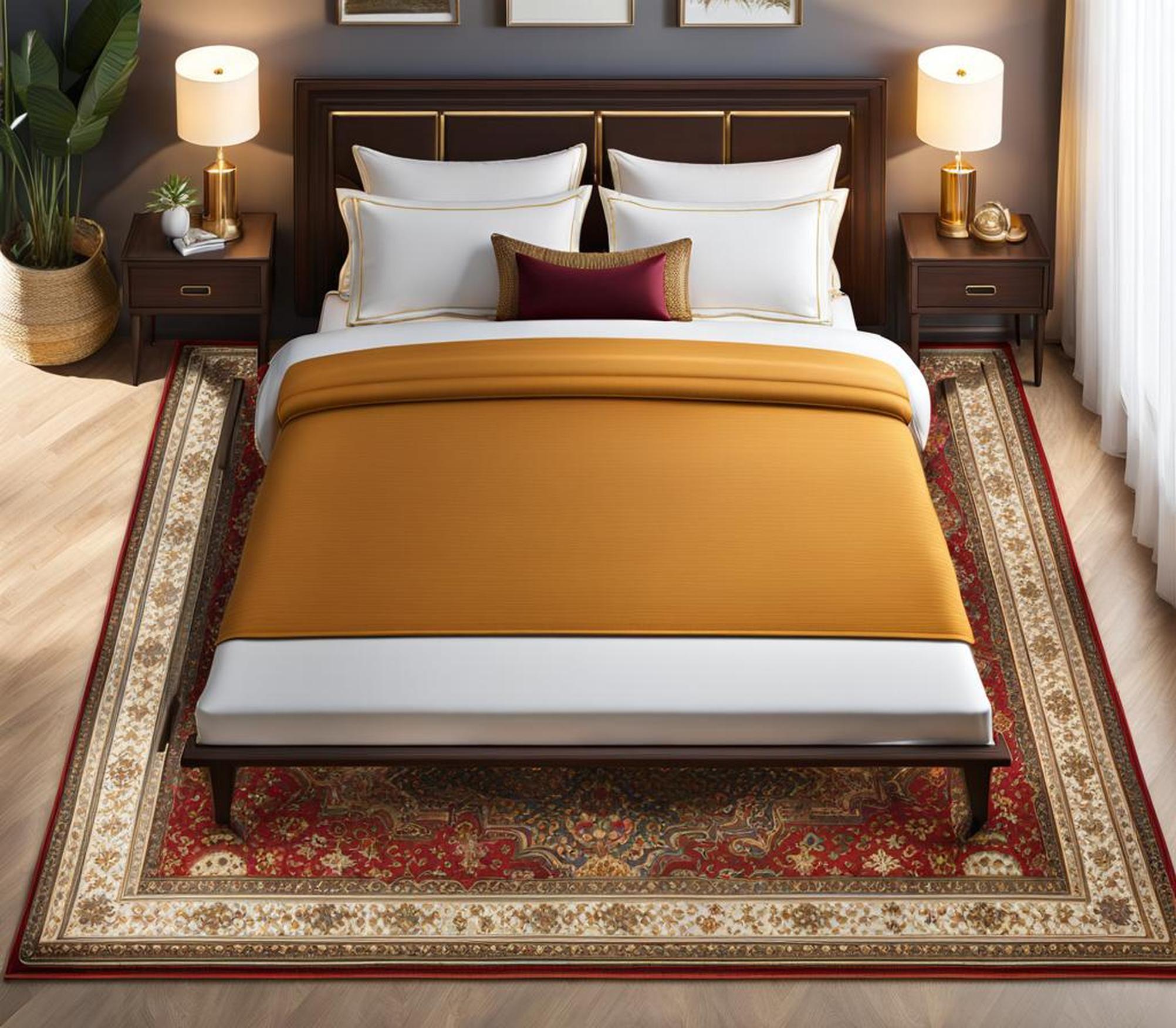 King Size Bed? Discover Your Royal Rug Size Corley Designs