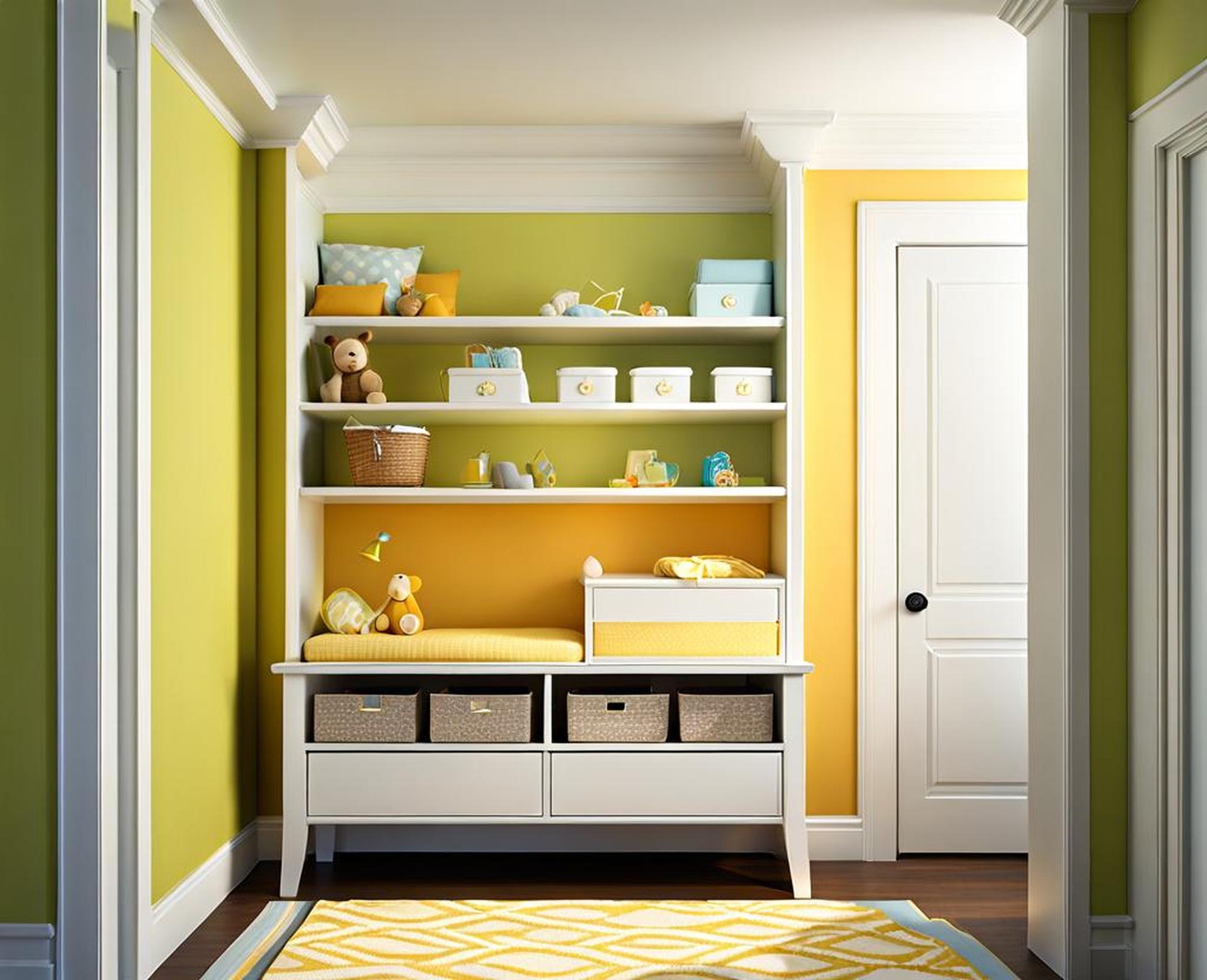Should You Install Shelves Above the Changing Table? Corley Designs