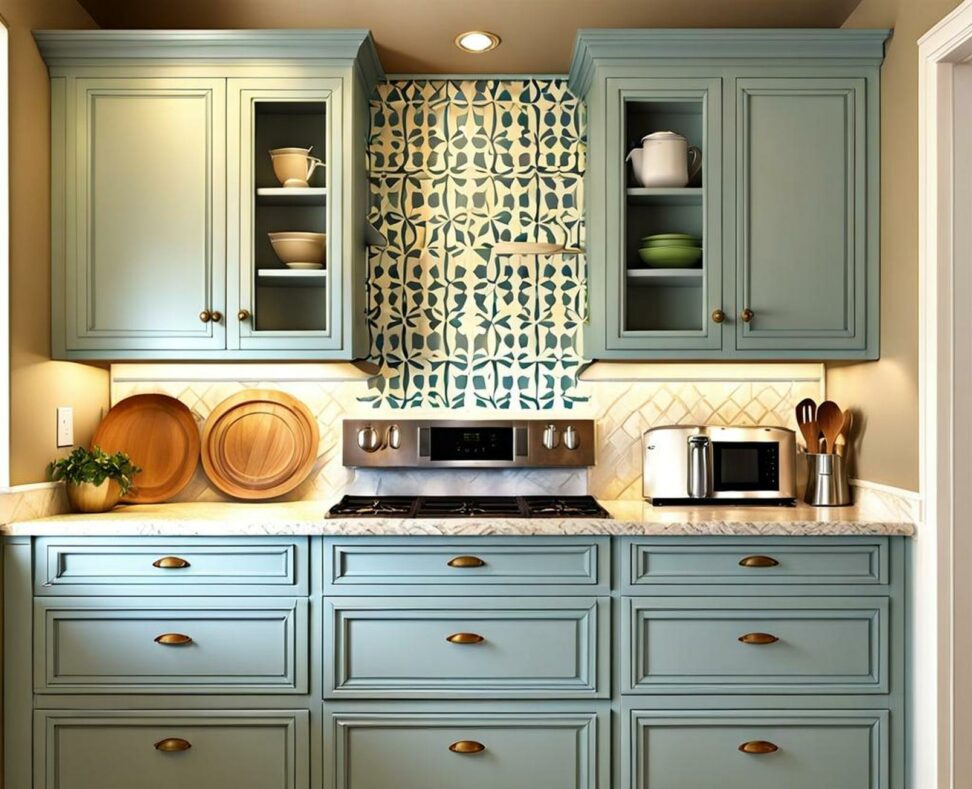 stencils for kitchen cabinets
