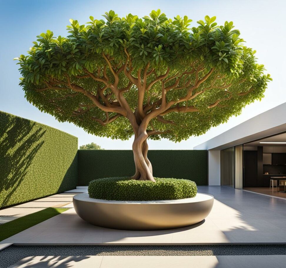types of outdoor ficus trees
