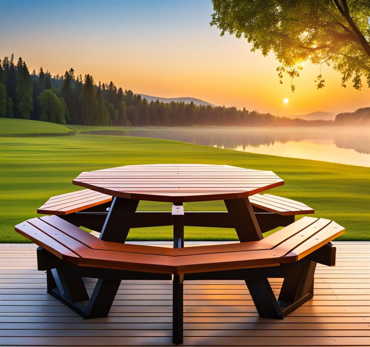 Picnic Table Sizes Fully Explained From Tiny To Enormous Corley Designs