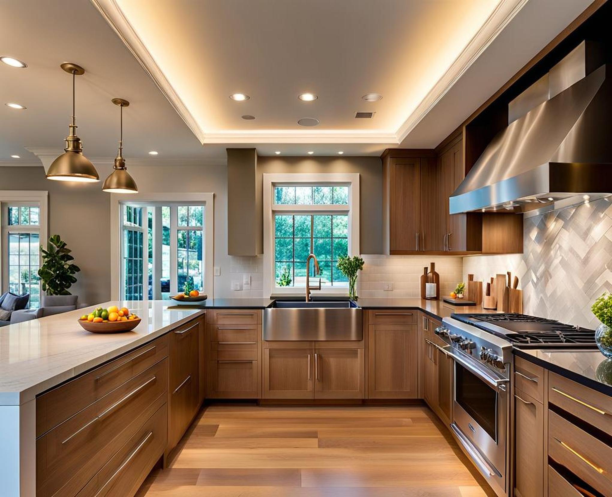 The Complete Guide to Perfectly Placed Recessed Lights in Kitchens
