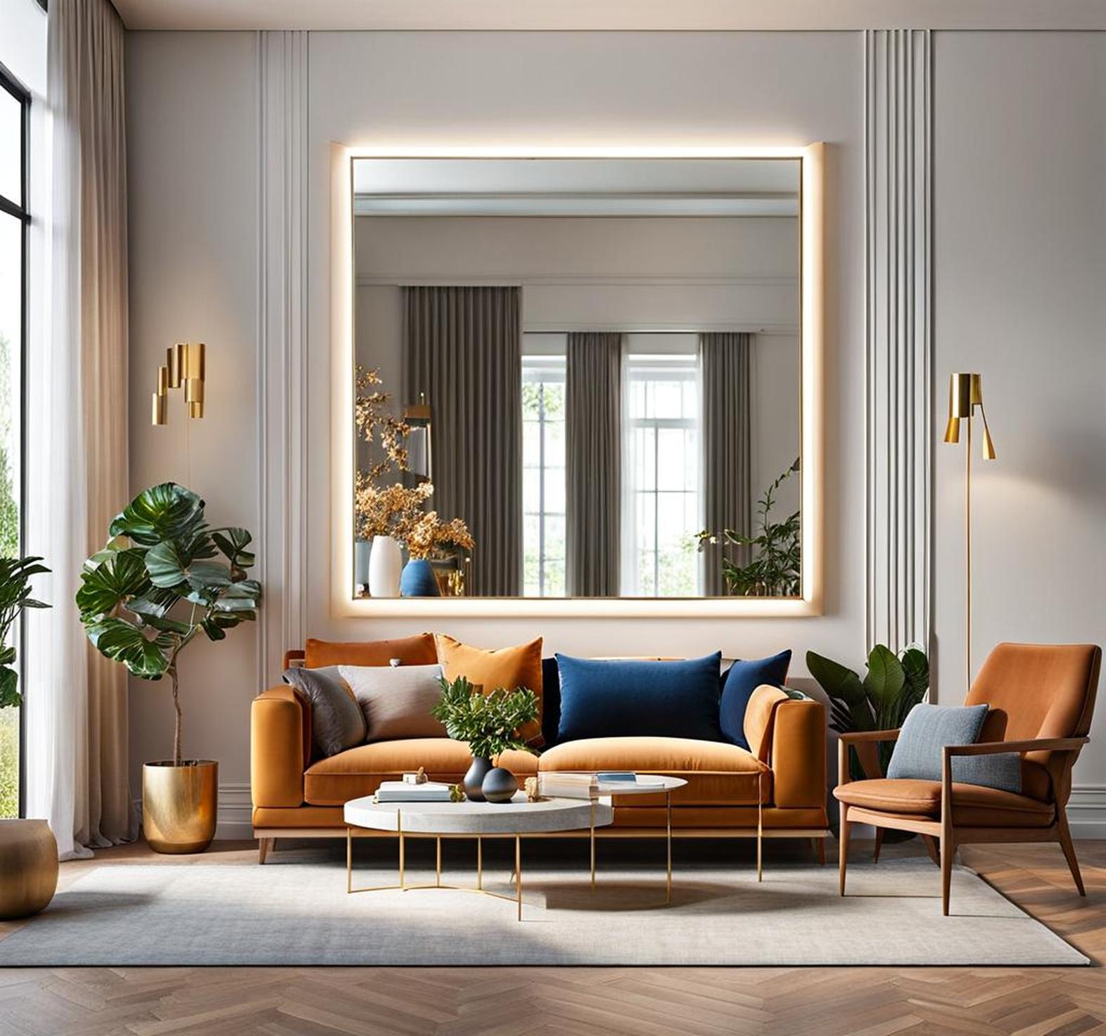 The Complete Guide to Placing Mirrors in Your Living Room Layout