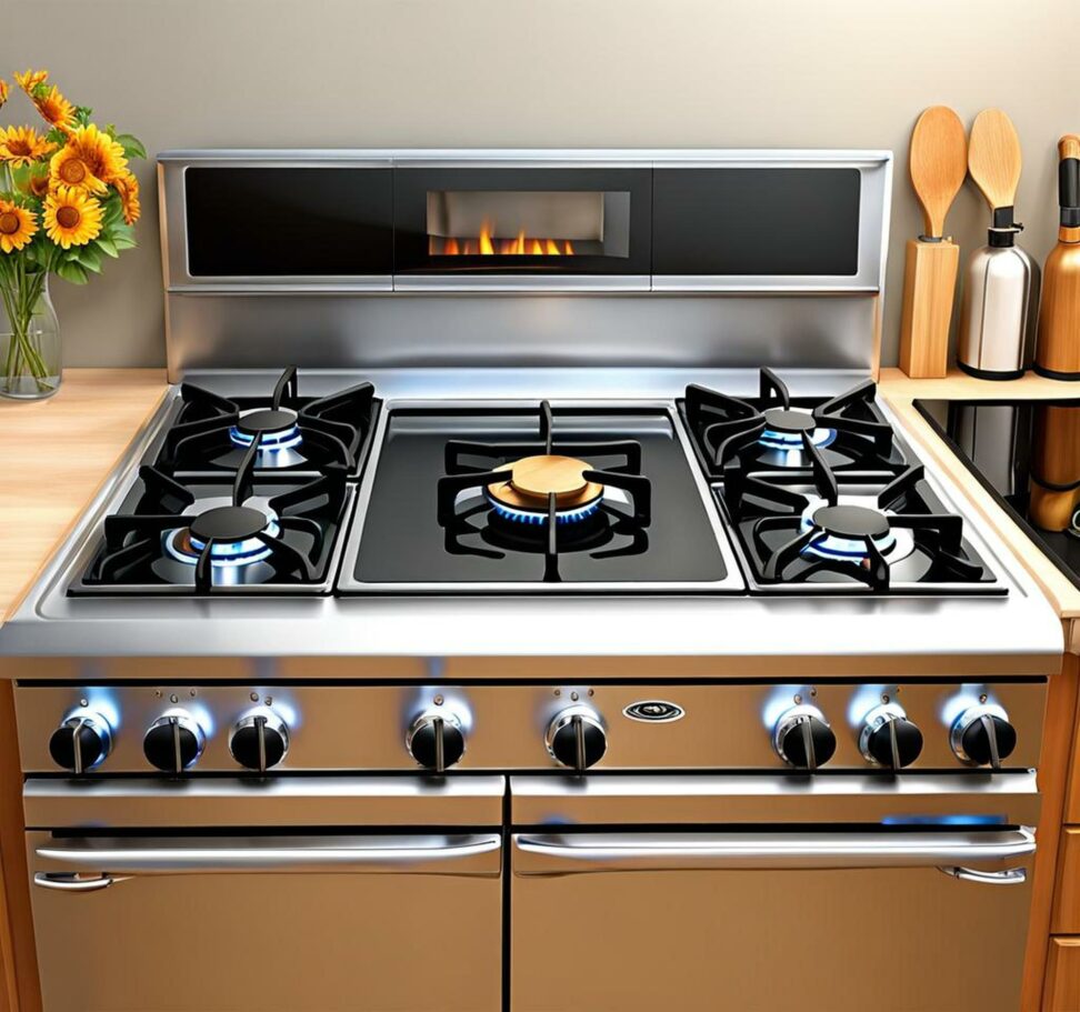 disconnecting a gas stove