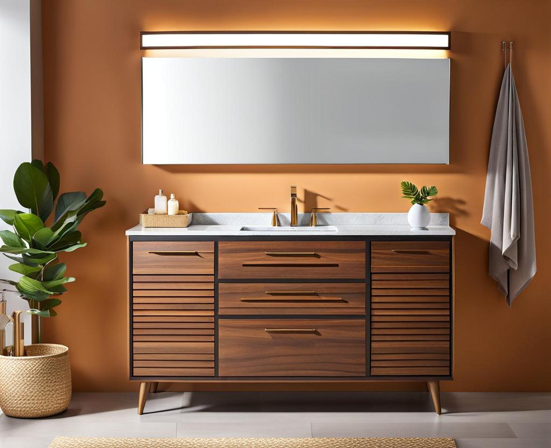 Modernize Your Bathroom With a 24 Inch Mid Century Vanity Corley Designs