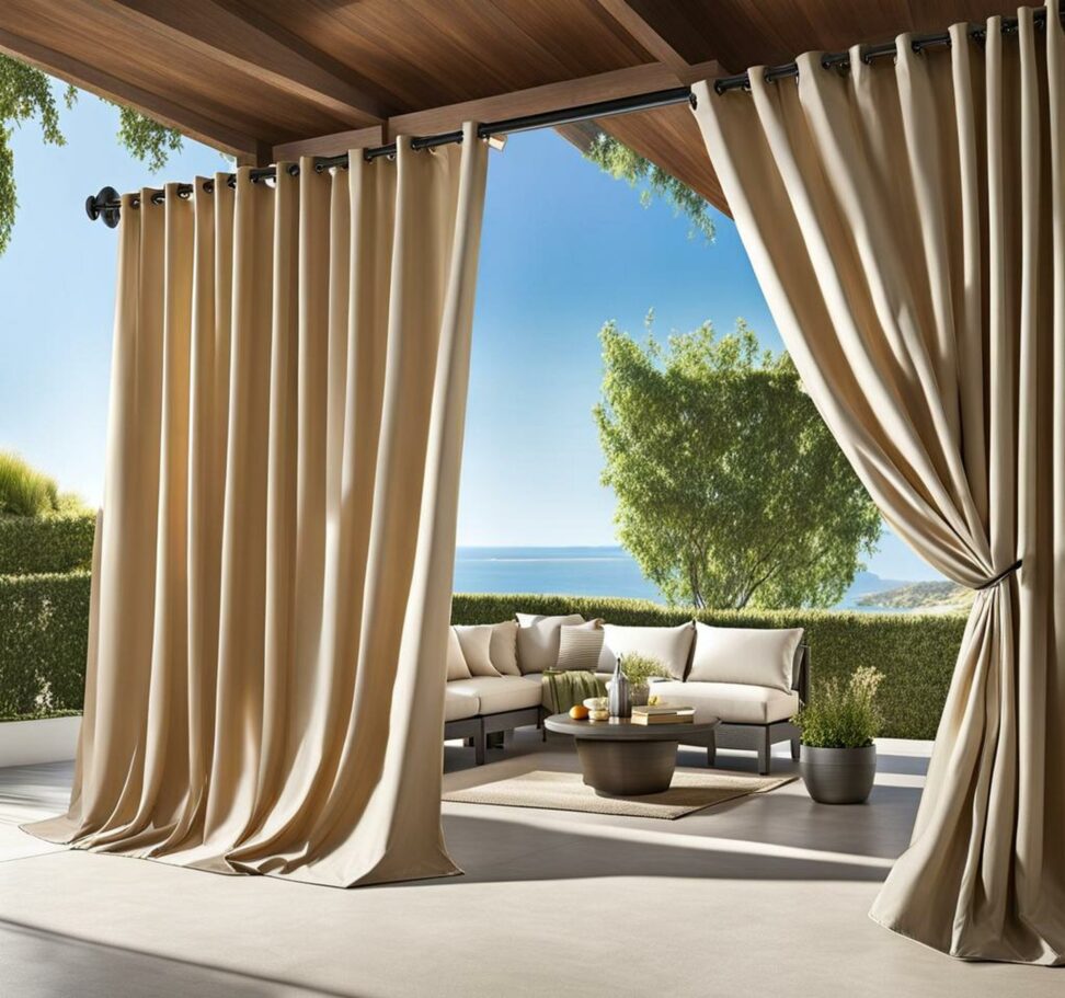 weights for outdoor curtains