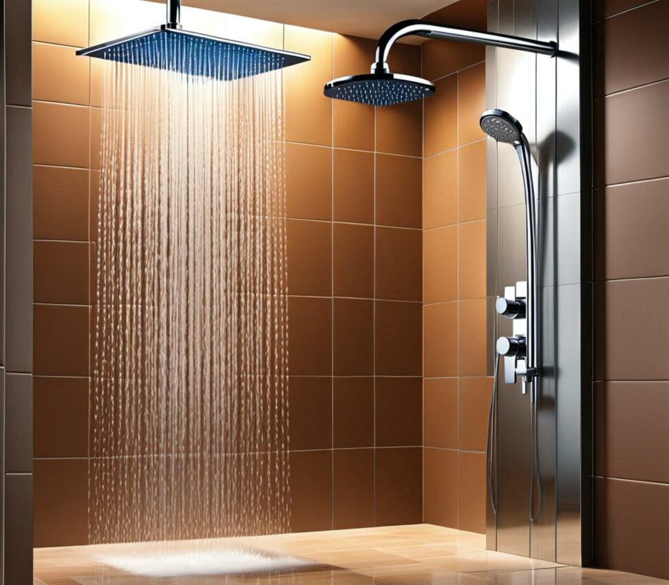 xl rainfall shower head