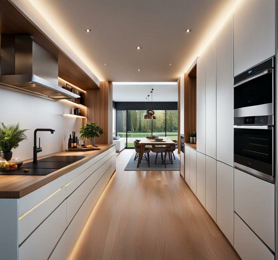 ideas for a galley kitchen