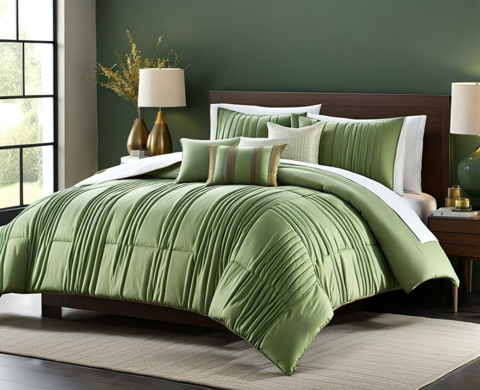 sage green comforter sets full