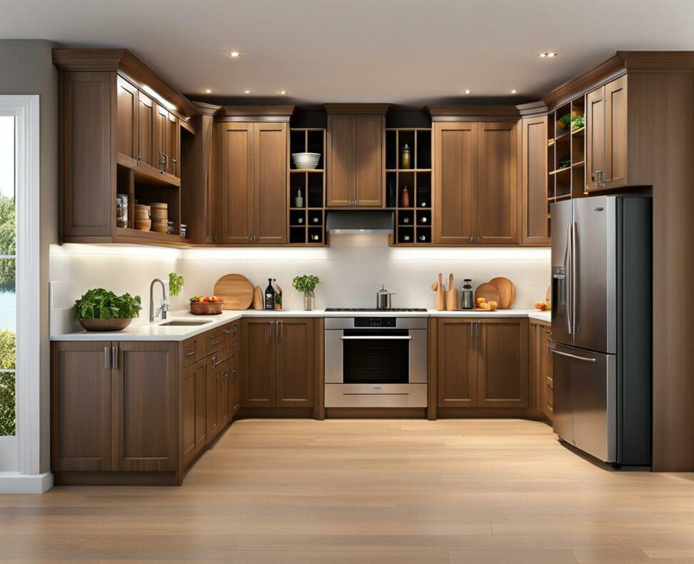 corner kitchen pantry ideas