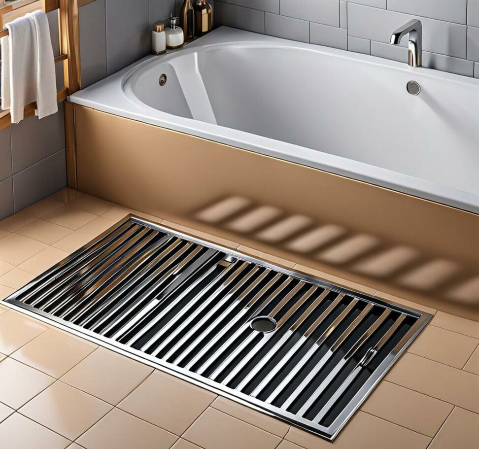 types of shower drain covers