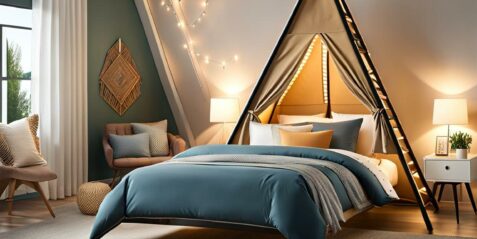 full size teepee bed