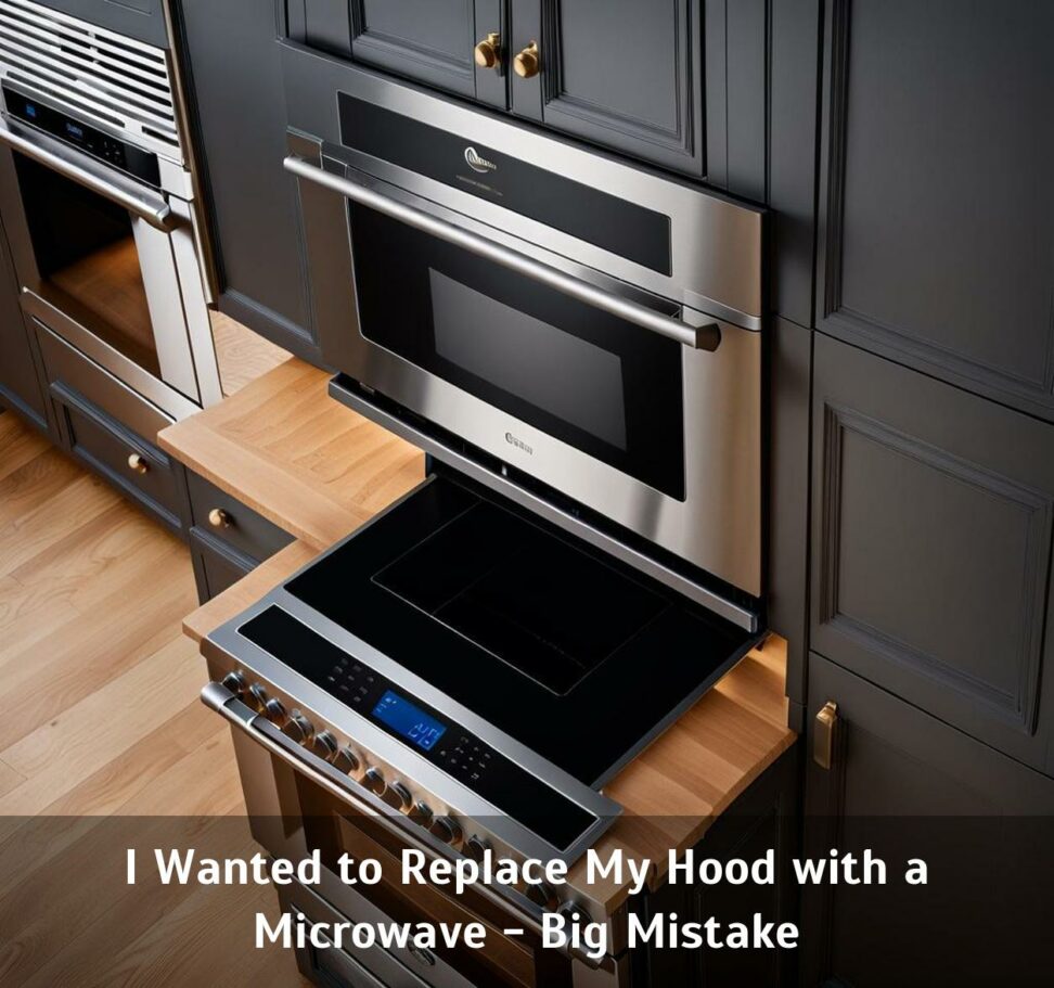 replace hood with microwave