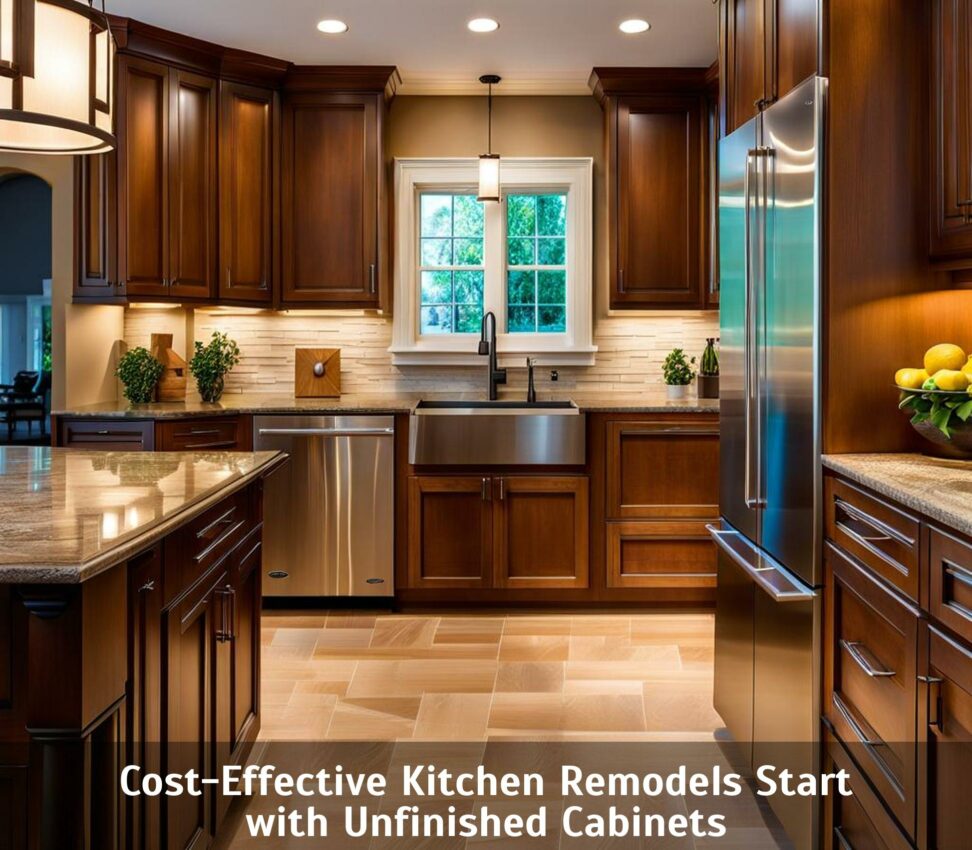 buying unfinished kitchen cabinets