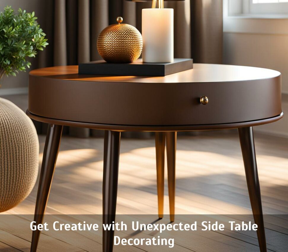 decorating a side table
