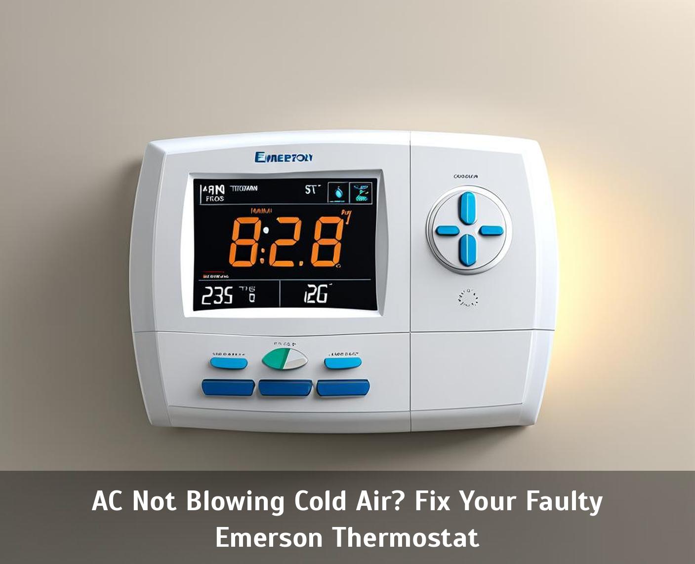 AC Not Blowing Cold Air? Fix Your Faulty Emerson Thermostat Corley