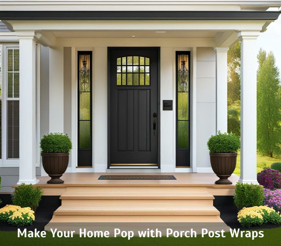 front porch post wraps
