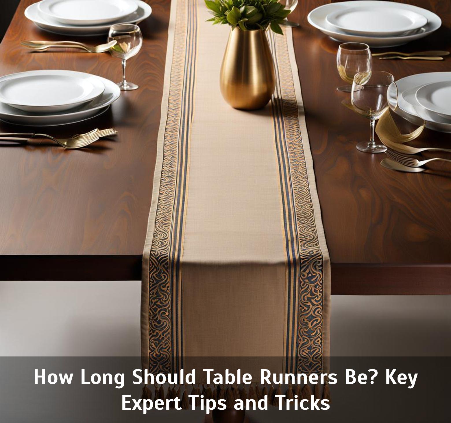 How Long Should Table Runners Be? Key Expert Tips and Tricks Corley