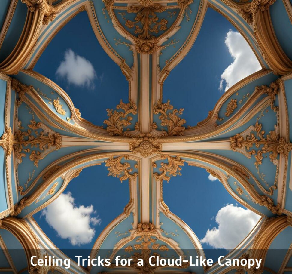 how to hang a canopy from ceiling