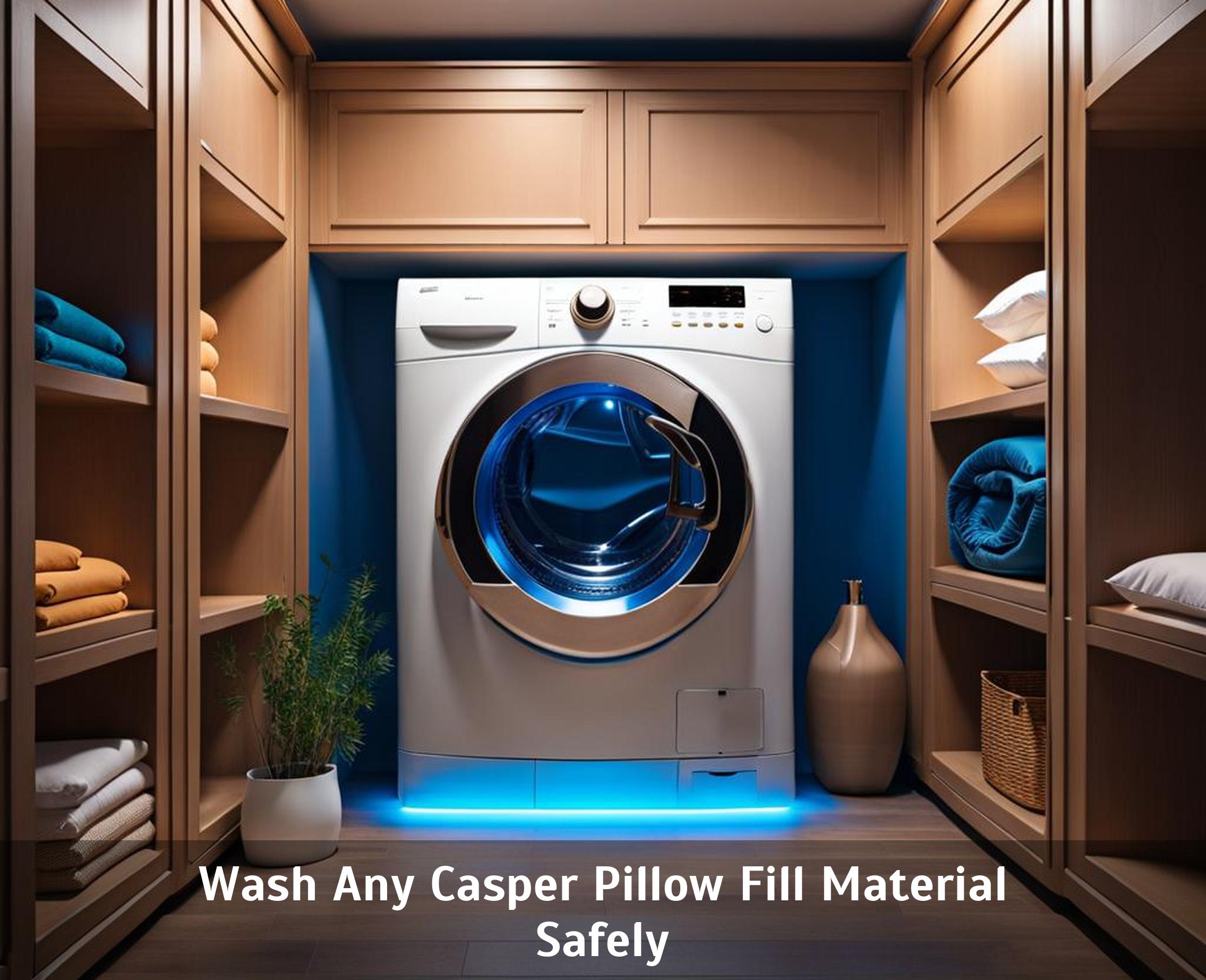 Wash Any Casper Pillow Fill Material Safely Corley Designs
