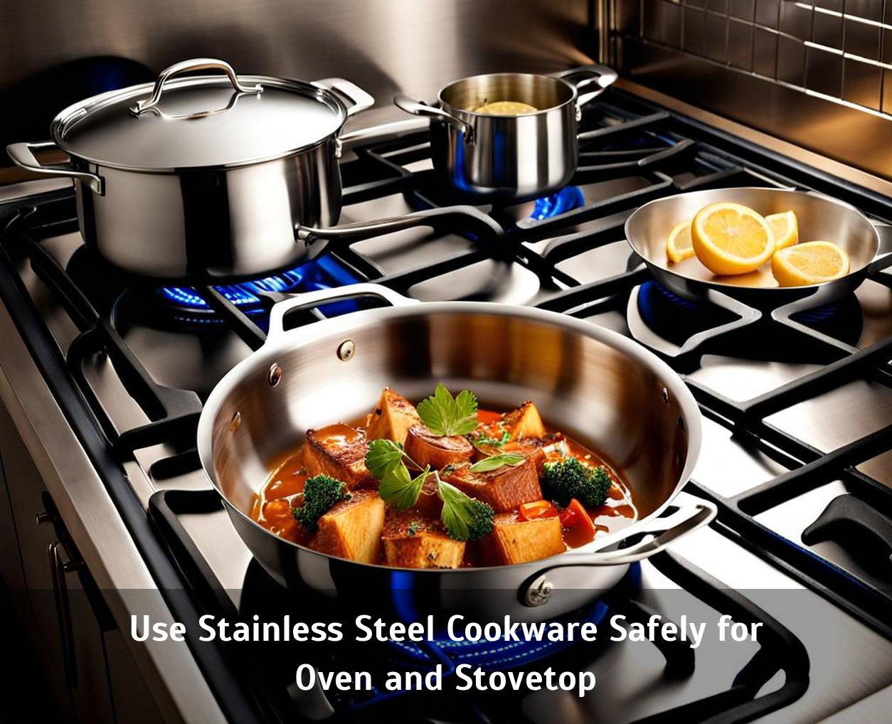 Use Stainless Steel Cookware Safely for Oven and Stovetop Corley Designs