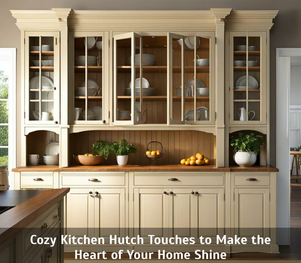 kitchen hutch decor ideas