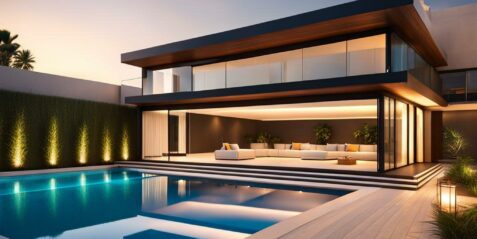l shaped pool designs