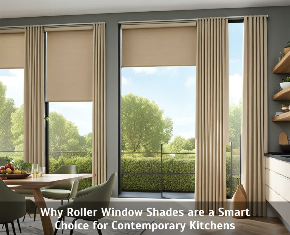 roller shades for kitchen windows