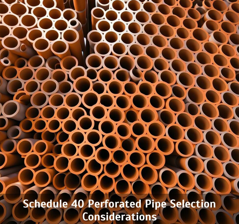 schedule 40 perforated pipe