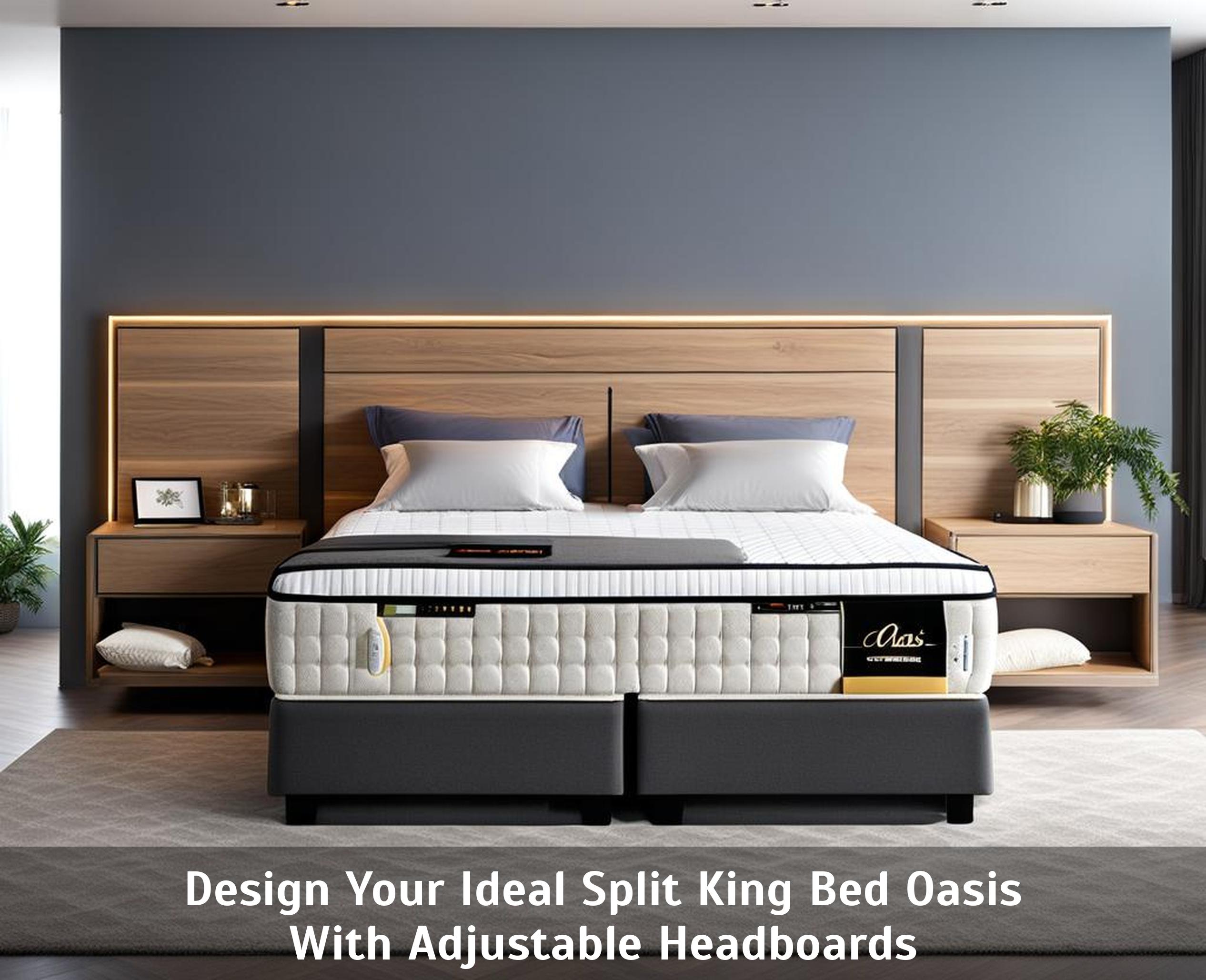 Design Your Ideal Split King Bed Oasis With Adjustable Headboards Corley Designs