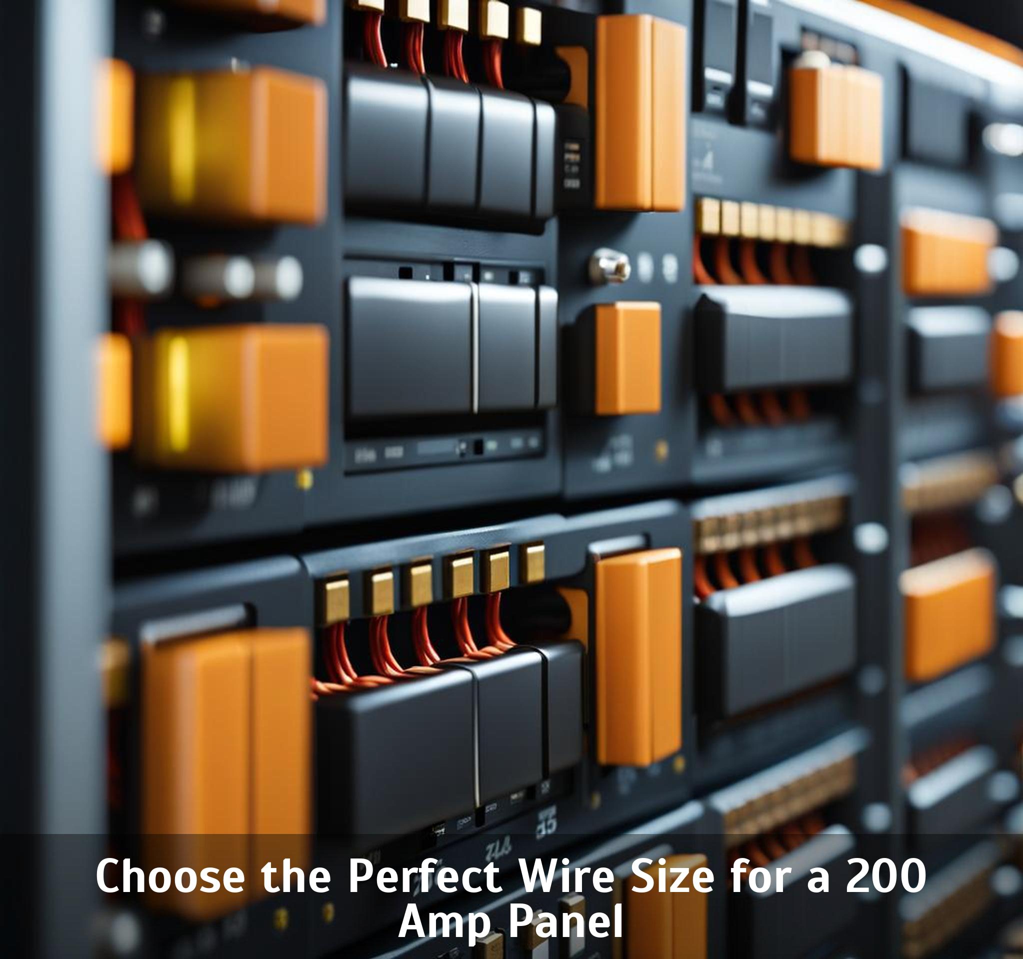 Choose the Perfect Wire Size for a 200 Amp Panel Corley Designs