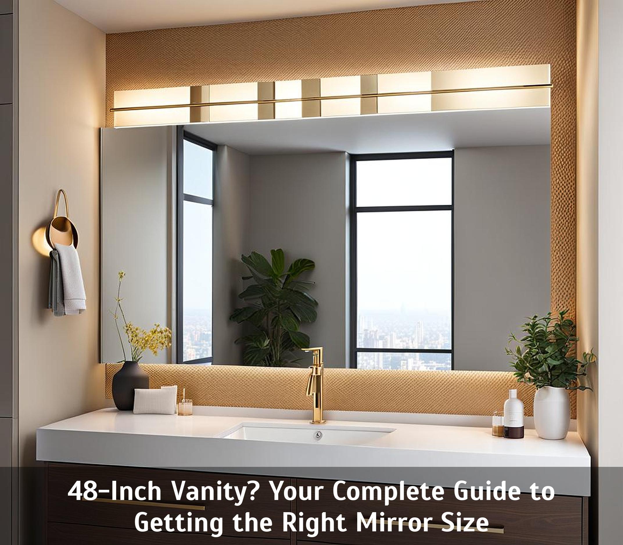 48Inch Vanity? Your Complete Guide to Getting the Right Mirror Size