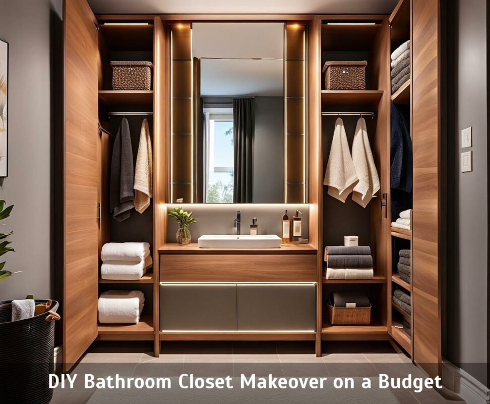 closet in bathroom ideas